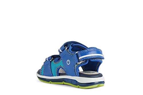 Geox Baby B Sandal TODO BOY, Royal/Lime Green, 3.5 UK Child