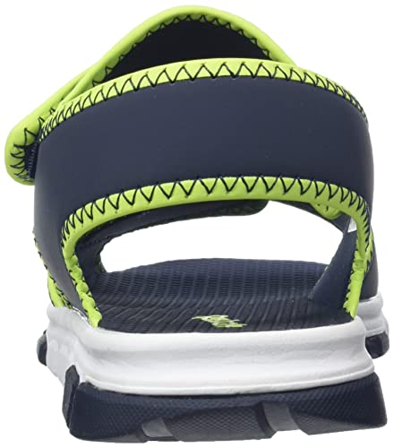 Reebok Wave Glider III Sandals, Vector Navy/Acid Yellow/FTWR White, 9.5 UK Child