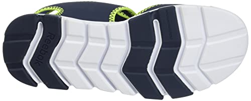 Reebok Wave Glider III Sandals, Vector Navy/Acid Yellow/FTWR White, 9.5 UK Child