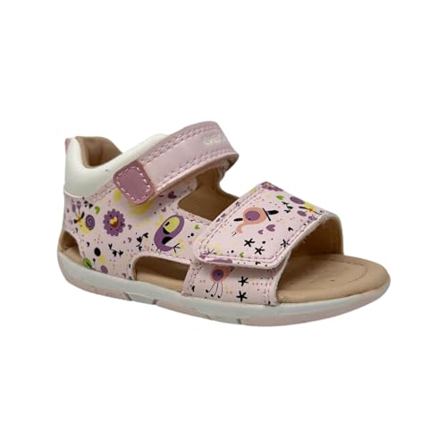 Geox Baby B Sandal Tapuz Girl, Lt Pink White, 2.5 UK Child