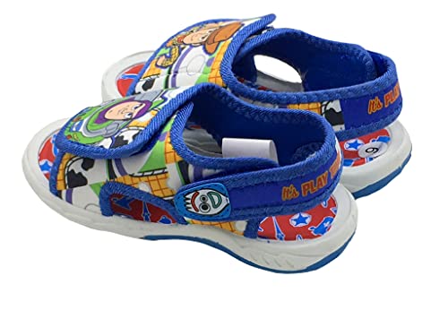 Disney Boys Toy Story Sandals Size 6-12 (Buzz/Woody, Numeric_11)