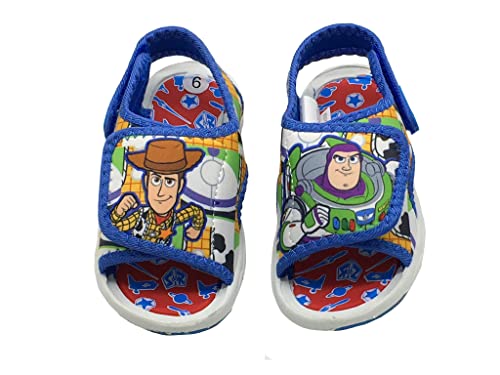 Disney Boys Toy Story Sandals Size 6-12 (Buzz/Woody, Numeric_11)