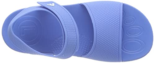 Fitflop iQUSHION Kids Junior Ergonomic Back-Strap Sandals, Rocket Blue, 12 UK Child