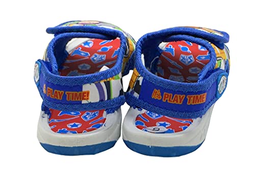 Disney Boys Toy Story Sandals Size 6-12 (Buzz/Woody, Numeric_11)