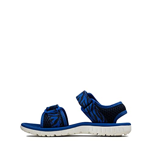Clarks Boy's Surfing Tide Sling Back Sandals, Blue Navy Combi Navy Combi, 11 UK Child
