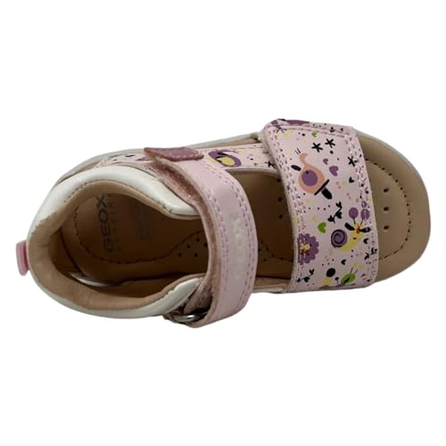 Geox Baby B Sandal Tapuz Girl, Lt Pink White, 2.5 UK Child