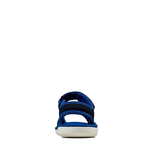 Clarks Boy's Surfing Tide Sling Back Sandals, Blue Navy Combi Navy Combi, 11 UK Child