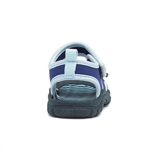 Walkright Boys Navy and Blue Easy Fasten Sandal - Size 7 Child UK - Blue