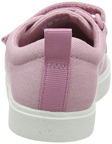 Clarks Girl's City Vibe K Low-Top Sneakers, Pink Pink Canvas Pink Canvas, 11.5 UK Child