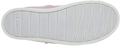 Clarks Girl's City Vibe K Low-Top Sneakers, Pink Pink Canvas Pink Canvas, 11.5 UK Child