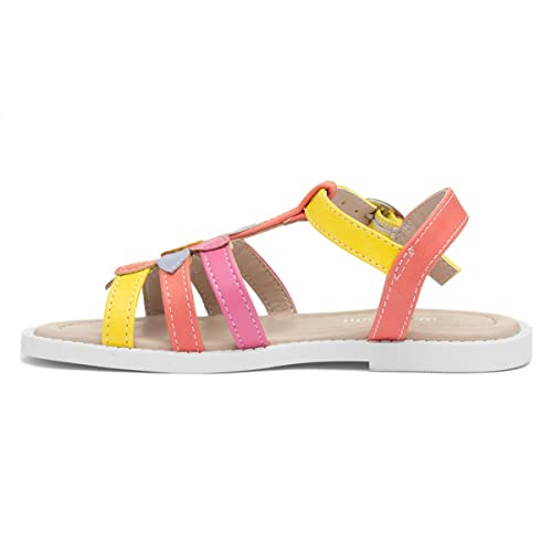 Walkright Girls Multi Coloured Flower Sandal - Size 12 Child UK - Multicolour