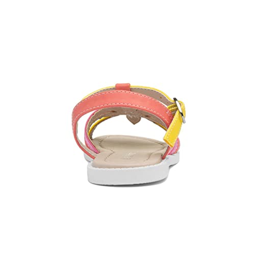 Walkright Girls Multi Coloured Flower Sandal - Size 12 Child UK - Multicolour