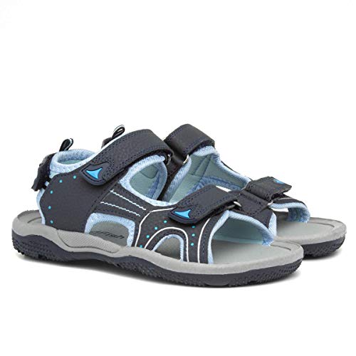 Red Fish Boys Blue Sports Sandal - Size 12 Child UK - Blue