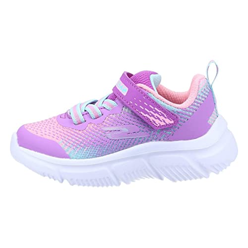 Skechers Girl's Go Run 650 Sneaker, Purple, 9 UK Little Kid