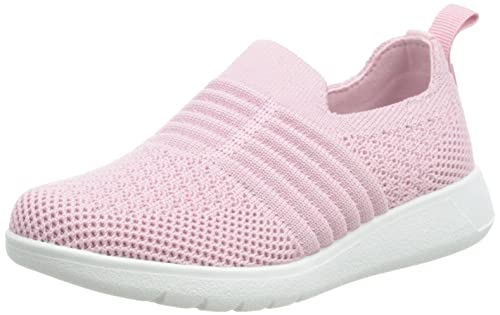 Clarks Girl's Ezera Walk T Sneaker, Light Pink, 8.5 UK Child