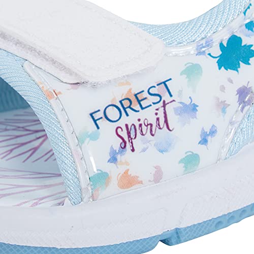 Disney Frozen Girls Sports Sandals with Lights White/Blue UK 11 Child