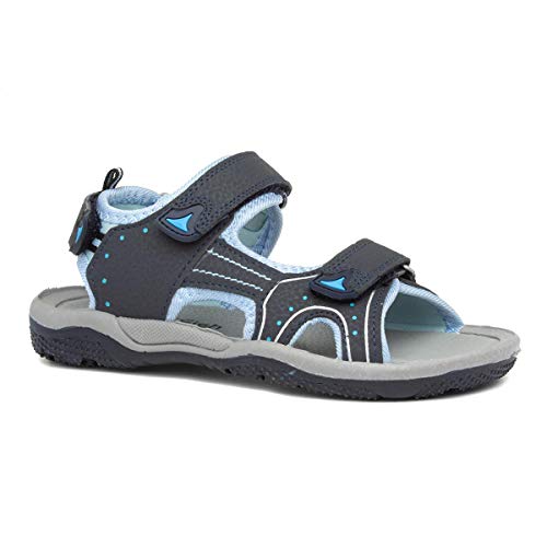 Red Fish Boys Blue Sports Sandal - Size 12 Child UK - Blue