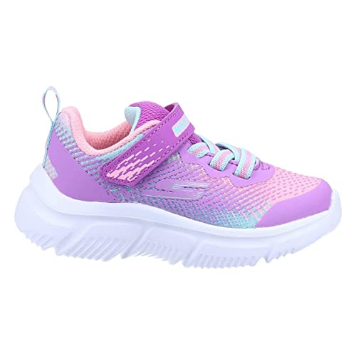 Skechers Girl's Go Run 650 Sneaker, Purple, 9 UK Little Kid