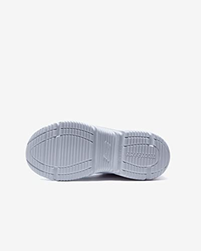 Skechers Girl's 302478l Aqpk Sneaker, Aqua Mesh Pink Trim, 13.5 UK