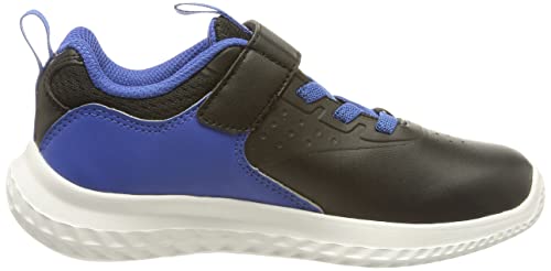 Reebok Baby Boys Rush Runner 4.0 ALT Sneakers, Core Black/Court Blue/Silver Met, 13 UK Child