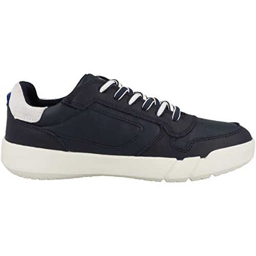 Geox J Hyroo Boy Sneaker, Navy-White, 11 UK Child