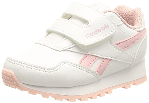 Reebok Unisex Baby Royal Rewind Run Sneakers, FTWR White/Classic Pink/FTWR White, 5 UK Child