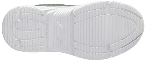 Skechers Boy's Go Run 650 Sneaker, Navy Lime, 13.5 UK Child