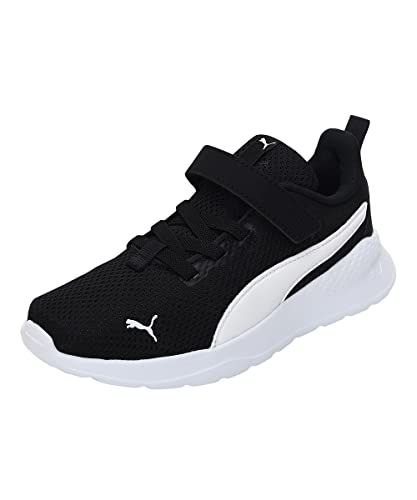 PUMA Kids Anzarun Lite Ac Ps Sneakers, Black Black White 01, 12 UK Child