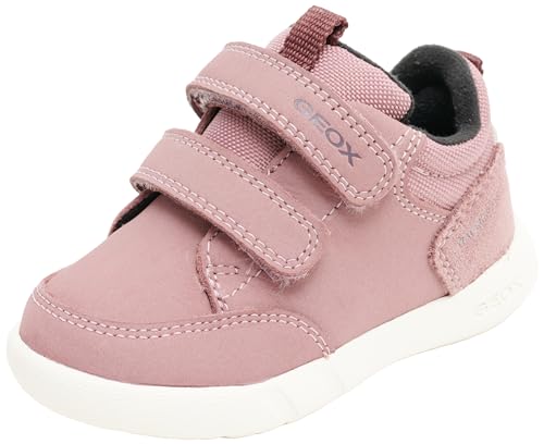 Geox Boy's B HYROO Girl WPF A Sneaker, DK Rose, 10 UK Child