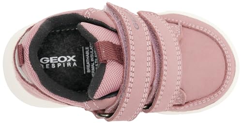 Geox Boy's B HYROO Girl WPF A Sneaker, DK Rose, 10 UK Child