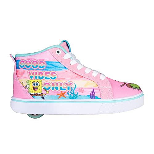 Heelys X Racer 20 MID Girls Wheeled Heel Shoes (UK_Footwear_Size_System, Big_Kid, Numeric, Medium, Numeric_13)