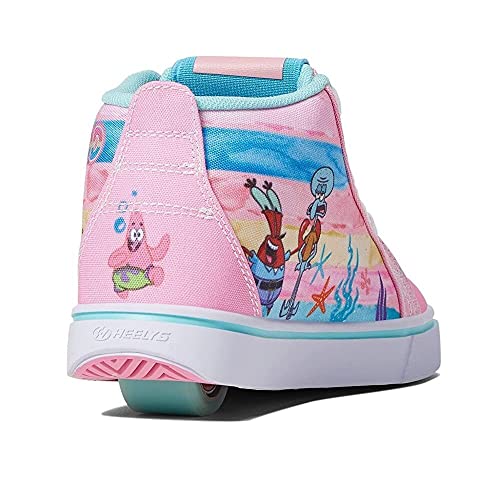 Heelys X Racer 20 MID Girls Wheeled Heel Shoes (UK_Footwear_Size_System, Big_Kid, Numeric, Medium, Numeric_13)