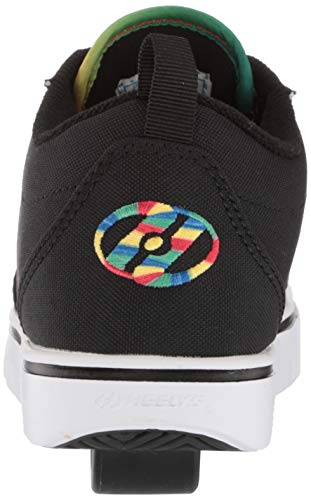 Heelys Girl's Pro 20 (He100771) Wheeled Heel Shoe, Black Rainbow, 5 UK