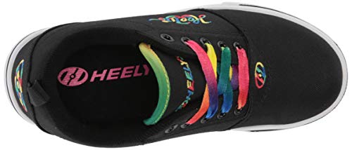 Heelys Girl's Pro 20 (He100771) Wheeled Heel Shoe, Black Rainbow, 5 UK