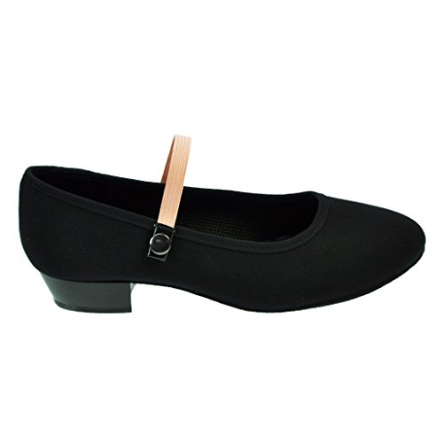 Starlite Syllabus Shoe Low Heel 13.5 s UK Child Black