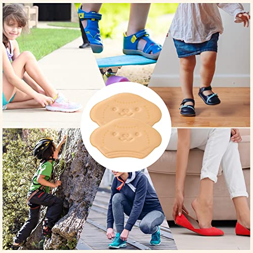 Kids Heel Grips, 6pcs Soft and Sticky Heel Grips for Kids Shoes Kids Shoe Insoles for Shoes Too Big Kids Small Heel Protectors for Girls and Boys (6PCS)