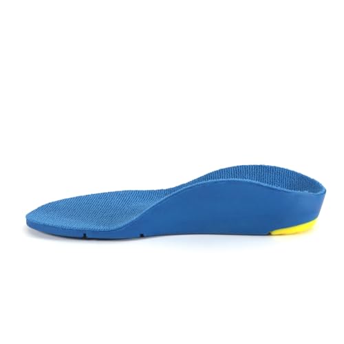MuJaJa Kids Orthotic Insoles Comfort Athletic Sports Children Inserts Heel Shock Cushion Pads for Flat Feet Arch Support Foot Pain Relief