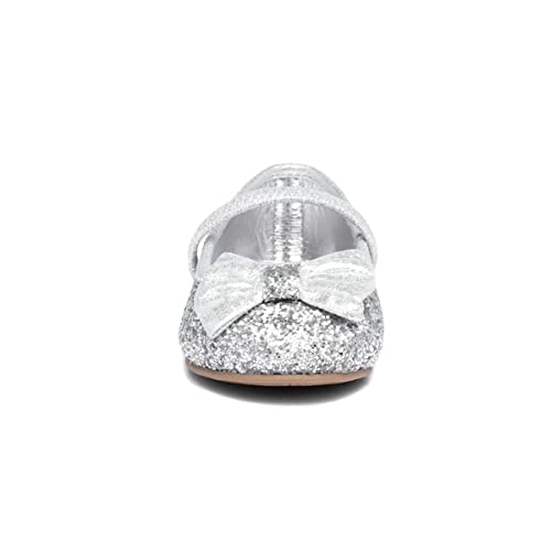 Lilley Sparkle Girls Silver Ballerina - Size 12 Child UK - Multicolour