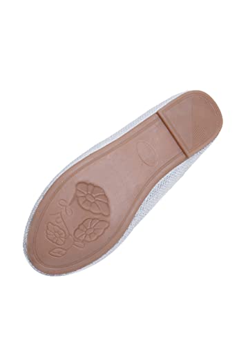 Girls Kids Childrens Flat Wedding Party Glitter Sparkly Bridesmaid Evening Occasion Comfort Strappy Dolly Dollie Ballet Ballerina Dress Shoes