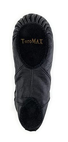 Black Ballet Canvas Dance Shoes Gymnastic Yoga Shoes Flat Split Sole Leather Ballerina Girls Ladies Children's and Adult's Sizes