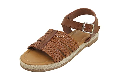 Skyrocket Kids Childrens Toddler Girls Sandal Summer Holiday Memory Foam Sandals Kids Beach Shoes Holiday Essentials for Kids Child Flats Girls Party Shoes