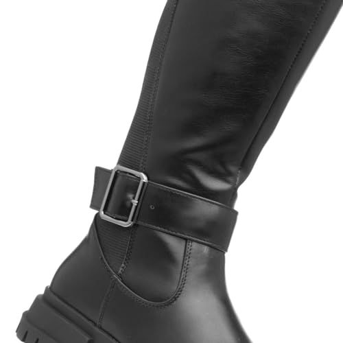 Lilley Raine Kids Black Long Leg Boot - Size 12 Child UK - Black