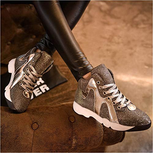 Smart Laces 80cm / 31" Long Gold Flat Metallic Sparkle Glitter Shoe laces, Ideal Shoelaces for Kids Girls Childrens & Womens Converse, Nike, Adidas, Vans Trainer