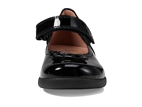 Geox J Naimara Girl A Ballet Flat, Schwarz, 10 UK Child