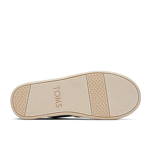 TOMS Classic Alpargata Loafer Flat, Ocean Blue, 10 UK Child