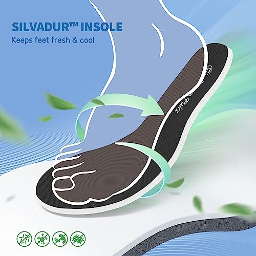 DREAM PAIRS Kids Mary Janes Boys Girls Toddlers Sneakers Soft School Shoes Durable Walking Daily Casual Flat Shoes SDFS2323K,Black,Size 10 UK Child/11 US Little Kid