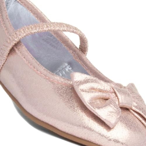 Lilley Sparkle Louisa Kids Rose Gold Ballerina - Size 9 Child UK - Gold