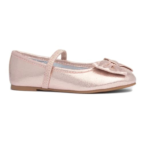Lilley Sparkle Louisa Kids Rose Gold Ballerina - Size 9 Child UK - Gold