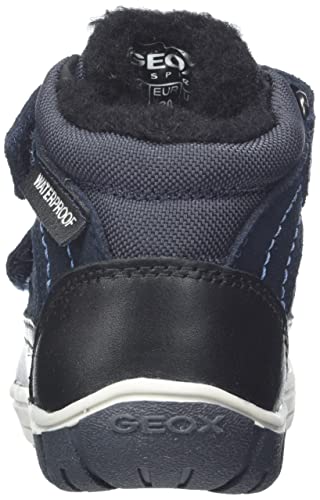 Geox Baby Boys Omar Boy Wpf Ankle Boots, Navy Sky, 9 UK Child