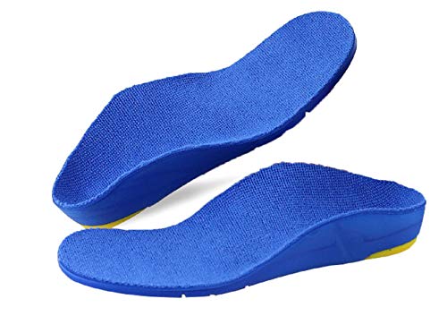 Children Orthotic Insoles Comfort Athletic Poly Urethane Gel Kids Sports Inserts Heel Cushion for Flat Feet Arch Support Foot Pain -23CM